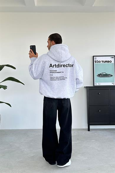 Gri Melanj Art Director Oversize Sweatshirt