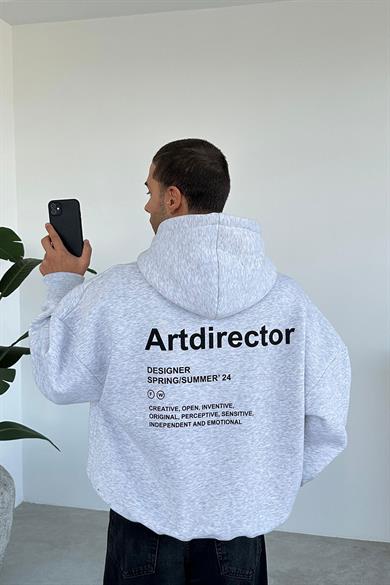 Gri Melanj Art Director Oversize Sweatshirt