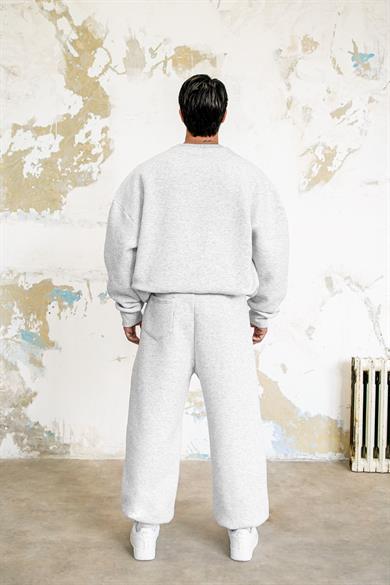 Gri Melanj Cozy Basic Oversize Sweat