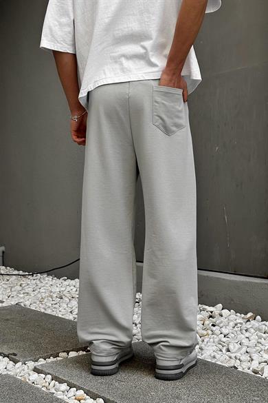 Gri Rhude OUTPLENTY PREMİUM Paçası Ayarlanabilir Baggy Eşofman