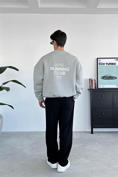 Gri Running Club Oversize Sweatshirt