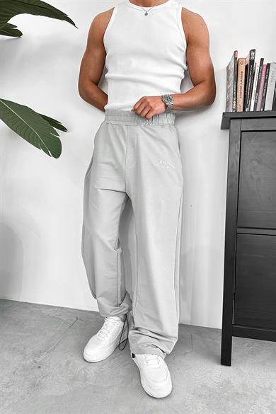 Gri Sailing OUTPLENTY PREMİUM Paçası Ayarlanabilir Baggy Eşofman
