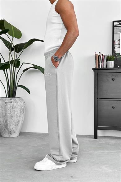Gri Sailing OUTPLENTY PREMİUM Paçası Ayarlanabilir Baggy Eşofman