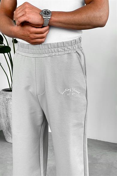 Gri Sailing OUTPLENTY PREMİUM Paçası Ayarlanabilir Baggy Eşofman