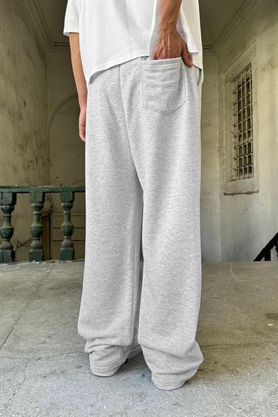 Gri Saint OUTPLENTY PREMİUM Paçası Ayarlanabilir Baggy Eşofman