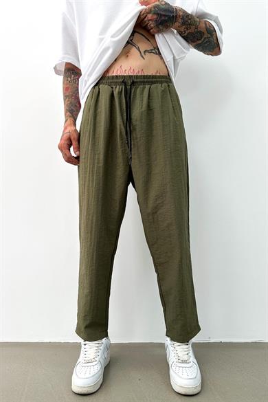 Haki GRJ Paraşüt Relaxed Fit Pantolon
