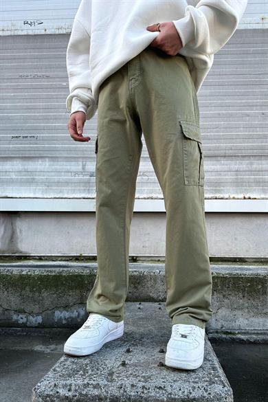 Haki Kargo Cepli T1 GD Baggy Pantolon