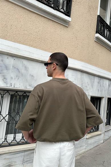 Haki Old Money  Sample Love BS Oversize Tişört