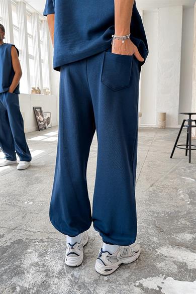 İndigo Cozy Premium Basic Paça Lastik Eşofman