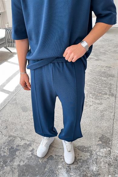 İndigo Cozy Premium Çımalı Paça Lastik Eşofman