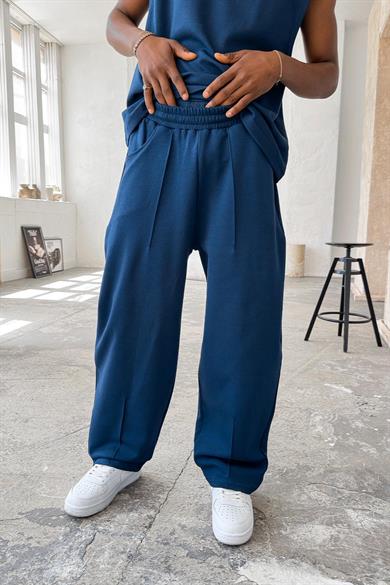 İndigo Cozy Premium Pileli Baggy Eşofman