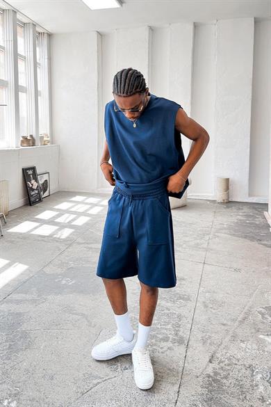 İndigo Cozy Premium Pileli Şort