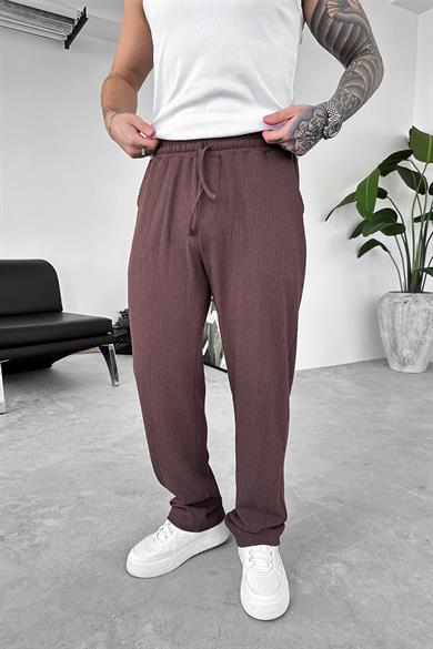 Kahverengi Breeze Soft Baggy Pantolon
