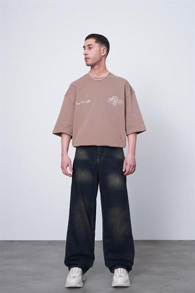 Kahverengi Kahverengi Whatever CH Oversize Tişört