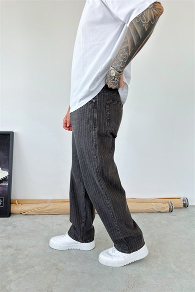 Kahverengi Premium Tasarım Baggy Fit Pantolon