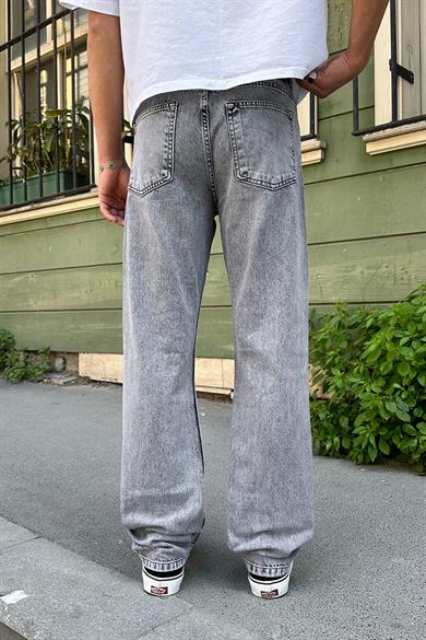 Kar Yıkama Soft Minimal Yırtık Detay 3Z DL Baggy Pantolon