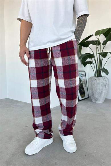 Kırmızı Çizgili Unisex Relaxed Pijama