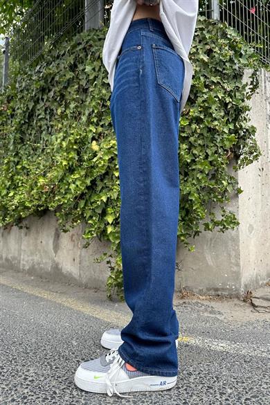 Kot Orjinal Kot Mavi Cep Çizgi Detay GD 35 Baggy Pantolon