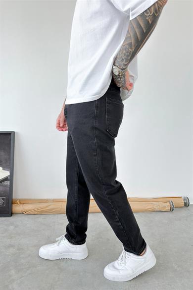 Koyu Füme Basic Boyfriend Pantolon