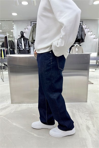 Koyu Mavi Basic Premium Regular Pantolon