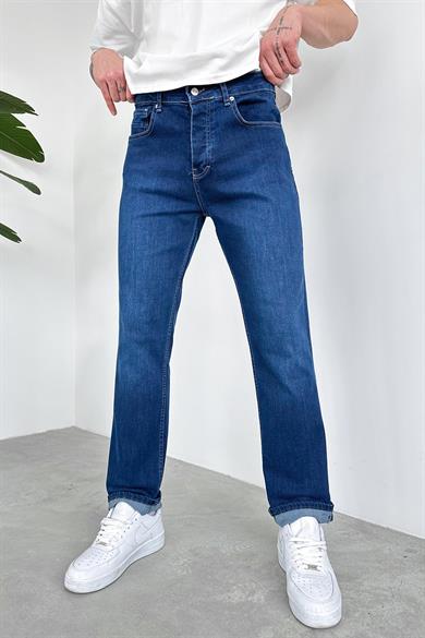 Koyu Mavi Basic Premium Slim Fit Pantolon
