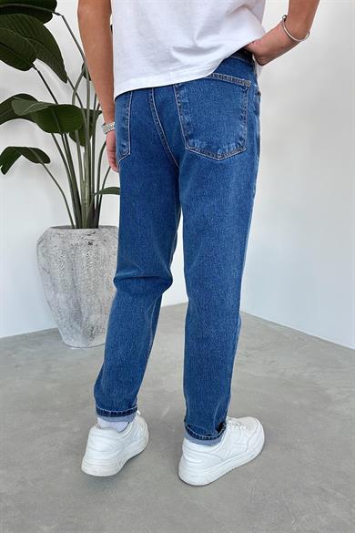 Koyu Mavi Basic Regular Pantolon