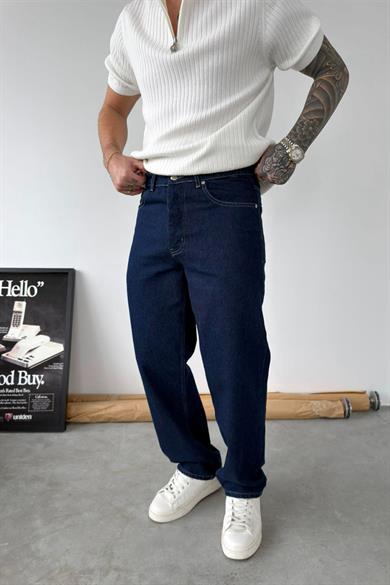 Koyu Mavi Premium Basic Regular Pantolon