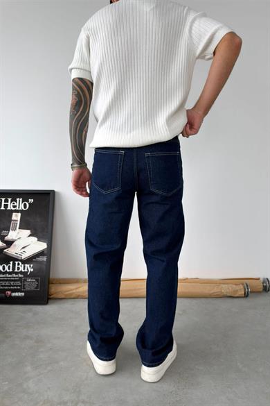 Koyu Mavi Premium Basic Regular Pantolon