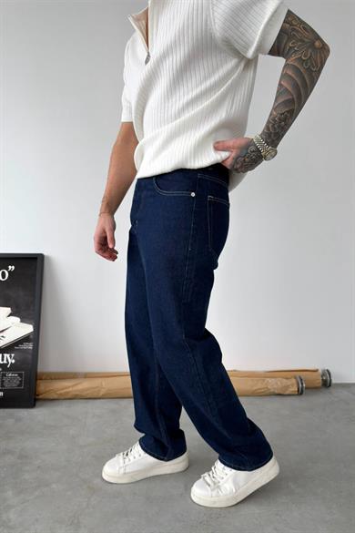 Koyu Mavi Premium Basic Regular Pantolon