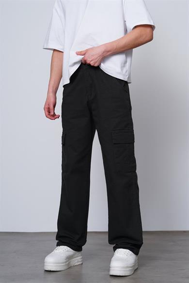 Koyu Yeşil Kargo Cepli V7 DL Baggy Pantolon