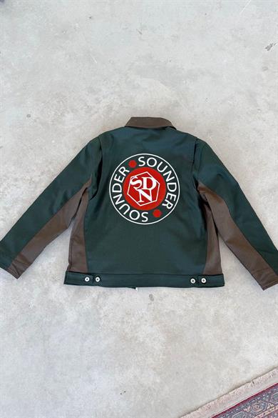 Koyu Yeşil Premium Oversize Ceket