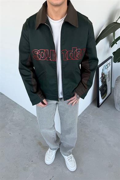 Koyu Yeşil Premium Oversize Ceket