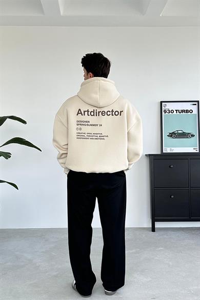 Krem Art Director Oversize Sweatshirt