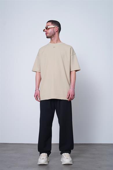 Krem Krem Dokulu Beyond MH Oversize Tişört