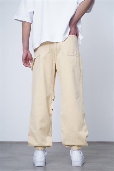 Krem Paça Lastik U1 Baggy Pantolon