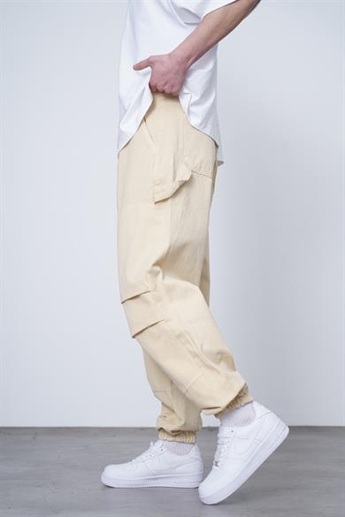Krem Paça Lastik U1 Baggy Pantolon
