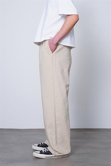 Krem Pile Detay 005 GO Gabardin Pantolon