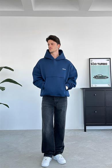 Lacivert Art Director Oversize Sweatshirt