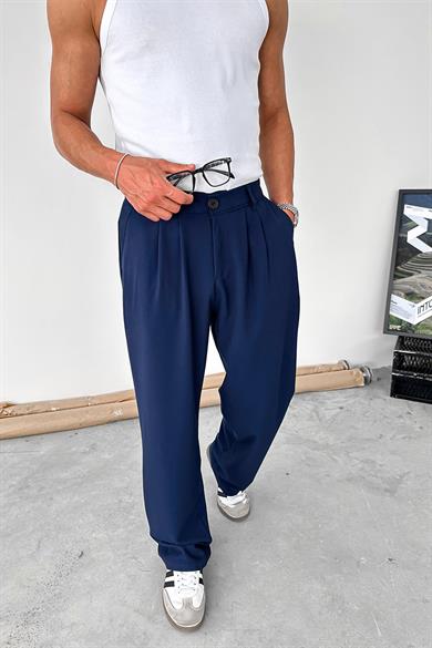 Lacivert Basic Premium Kumaş Pantolon