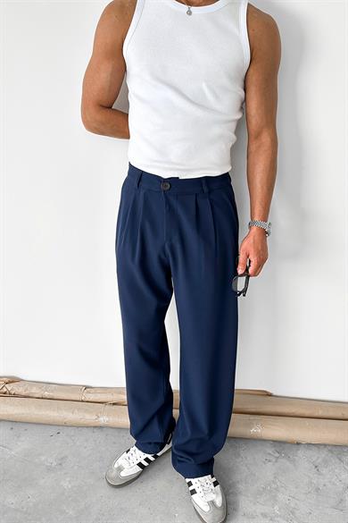 Lacivert Basic Premium Kumaş Pantolon