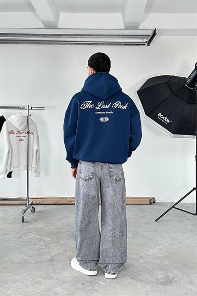 Lacivert Last Peak Oversize Sweatshirt