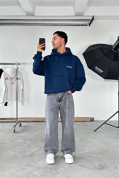 Lacivert Last Peak Oversize Sweatshirt