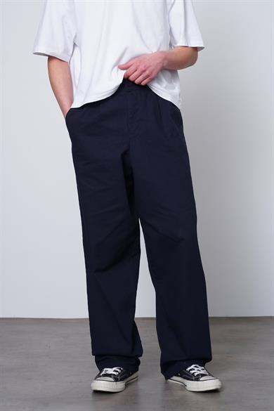 Lacivert Pile Detay 005 GO Gabardin Pantolon