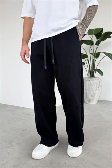 Lacivert Premium Patch Detay Baggy Eşofman