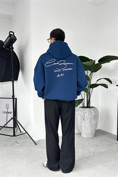 Lacivert Solio Oversize Sweatshirt