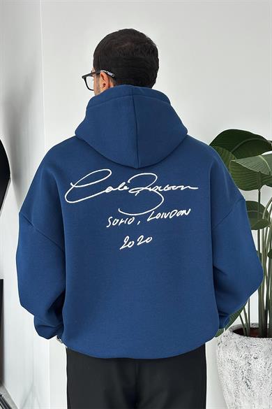 Lacivert Solio Oversize Sweatshirt