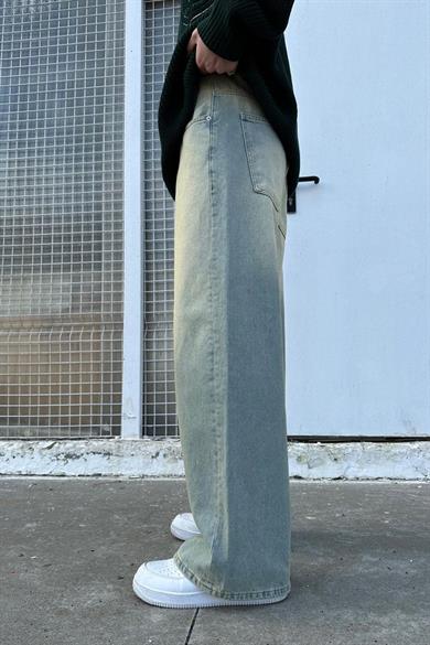Mavi Açık Mavi Çift Renk 1E GD Baggy Pantolon