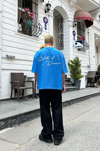 Mavi Dreamer OUTPLENTY PREMİUM Oversize Tişört
