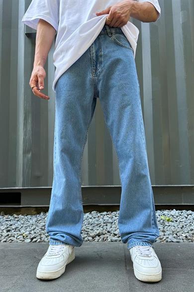 Mavi Koyu Mavi D39 Baggy Pantolon