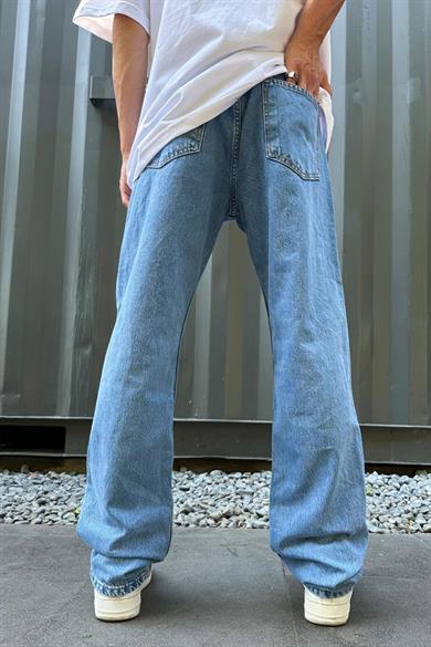 Mavi Koyu Mavi D39 Baggy Pantolon
